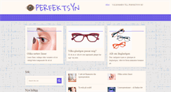 Desktop Screenshot of perfektsyn.se