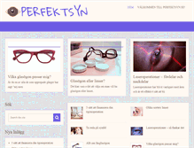 Tablet Screenshot of perfektsyn.se